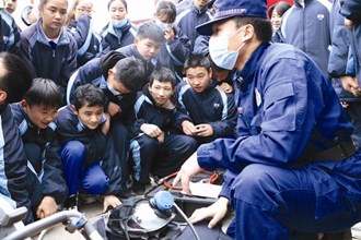 【社會】“開學(xué)第一課”消防安全宣傳活動