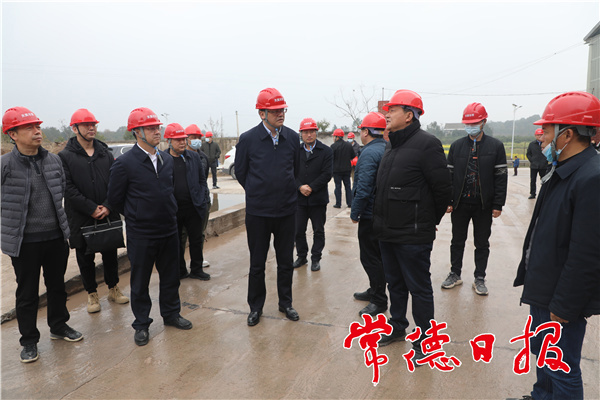 市領(lǐng)導(dǎo)赴石門檢查安全生產(chǎn)工作要求：確保全市安全生產(chǎn)形勢(shì)持續(xù)穩(wěn)定向好