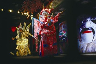 【文化】常德河街——漢劇表演