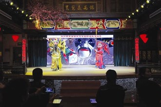 【文化】常德河街排演《劉金錠殺四門》