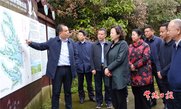 劉蓮玉來常調(diào)研時(shí)強(qiáng)調(diào)：以法治方式為子孫后代留住綠水青山