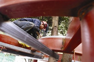 【社會】市城區(qū)啟動部分社區(qū)景觀改造工程