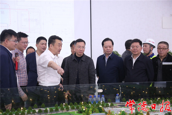 省發(fā)展改革委調(diào)研我市高鐵樞紐站建設(shè)情況