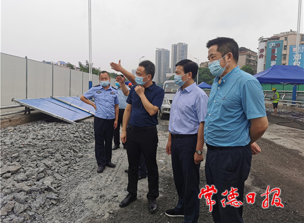 搶抓武陵大橋維修加固 保障群眾出行