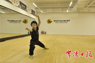 常德武術(shù)少年厲兵秣馬迎戰(zhàn)市八運(yùn)會