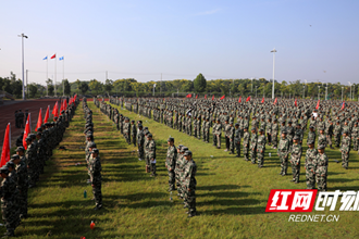 常德技師學(xué)院：吹響集結(jié)號 2021級全體新生開啟軍訓(xùn)模式