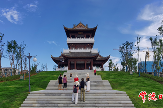 【視覺(jué)】東門(mén)有了新去處 甘露寺公園中秋正式亮相