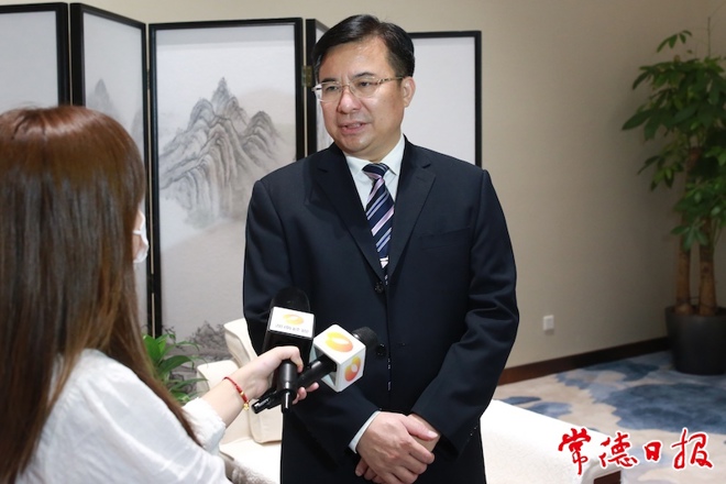 鄒文輝接受湖南衛(wèi)視專訪 開拓新的合作空間 發(fā)掘新的合作潛力