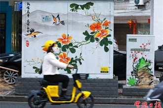 漂亮！配電箱“換新裝”，美出文明新高度