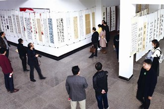 鼎城區(qū)：書法作品巡展開始