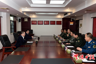 周振宇到市人大常委會、市政協(xié)、常德軍分區(qū)機關走訪： 聚力工作中心 服務發(fā)展大局