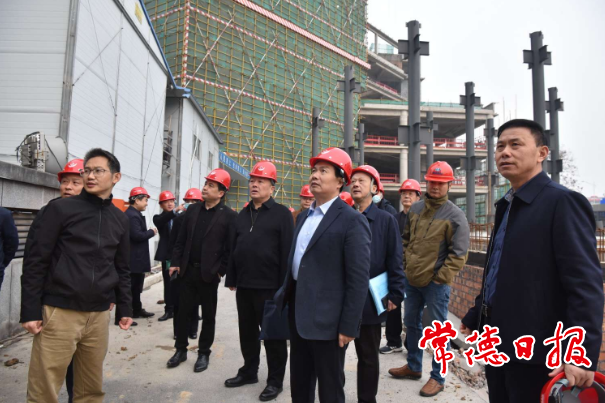 市領(lǐng)導(dǎo)調(diào)研常德一醫(yī)新一輪規(guī)劃建設(shè)項(xiàng)目指出 為人民群眾打造舒適方便良好的就醫(yī)環(huán)境