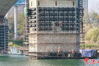 【社會】武陵大橋穿“盔甲” 防撞防刮擦