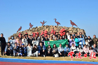 【社會】常德志愿者開展冬季護鳥飛行動