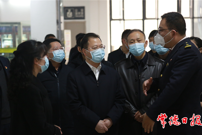 周振宇督導疫情防控工作 充分認識疫情防控嚴峻形勢 切實加強應對措施