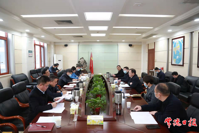 周振宇赴省發(fā)改委對接工作 加強對接 積極爭取項目資金落戶常德