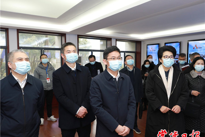 曹志強(qiáng)在市委黨校（常德行政學(xué)院）調(diào)研時強(qiáng)調(diào)：牢記黨校姓黨 努力建設(shè)富有沅澧特色的 全省乃至全國一流市級黨校