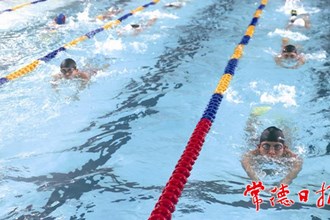 【社會】常德市體育運動學(xué)校游泳隊備戰(zhàn)第十四屆省運會