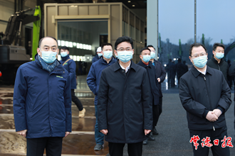 曹志強(qiáng)周振宇赴長沙拜訪中聯(lián)重科總部