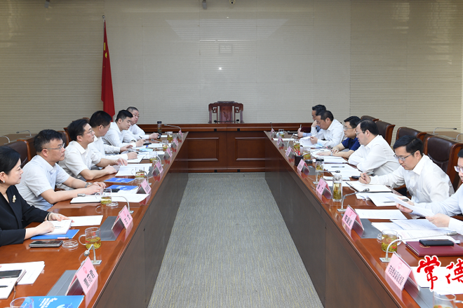 周振宇會見湖南建工集團董事長蔡典維一行 推動雙方在更多領(lǐng)域的合作取得豐碩成果