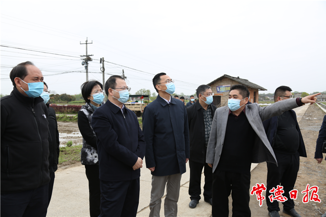 周振宇前往桃源、桃花源督導(dǎo)疫情防控和春耕生產(chǎn)工作指出：凝聚防疫強(qiáng)大合力 確保完成糧食生產(chǎn)任務(wù)