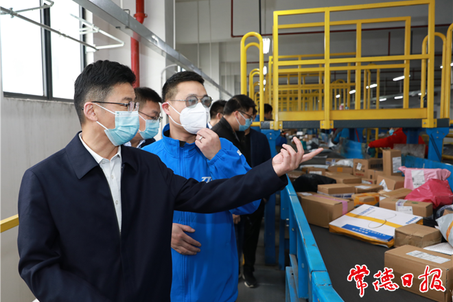 曹志強(qiáng)在常德經(jīng)開區(qū)、常德高新區(qū)調(diào)研時(shí)強(qiáng)調(diào)：統(tǒng)籌疫情防控和經(jīng)濟(jì)社會(huì)發(fā)展 實(shí)現(xiàn)一季度“開門穩(wěn)”“開門紅”