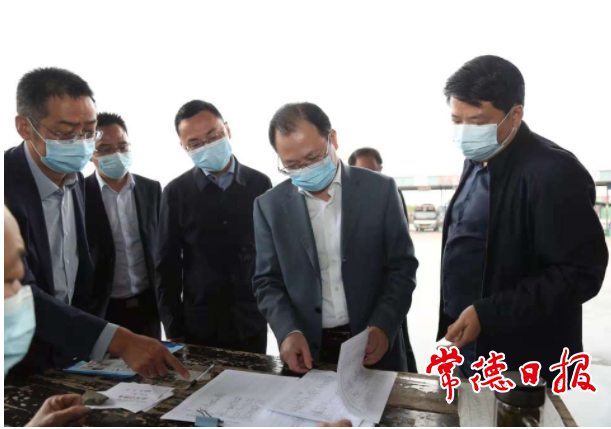 周振宇赴桃源、桃花源督導清明期間重點工作