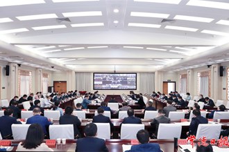 曹志強在全市防汛抗旱動員暨河長制工作電視電話會議上強調(diào)：全面深化落實河湖長制 努力奪取全年防汛抗旱工作全面勝利