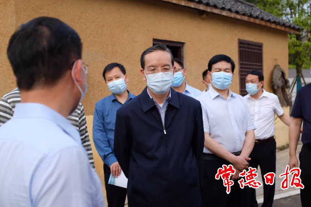 全國(guó)人大農(nóng)業(yè)農(nóng)村委調(diào)研組來(lái)常調(diào)研鄉(xiāng)村振興工作