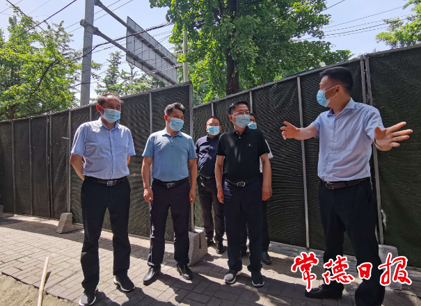 市領(lǐng)導(dǎo)督導(dǎo)安全生產(chǎn)、疫情防控、防汛備汛工作時(shí)要求 把安全隱患消除在萌芽狀態(tài)