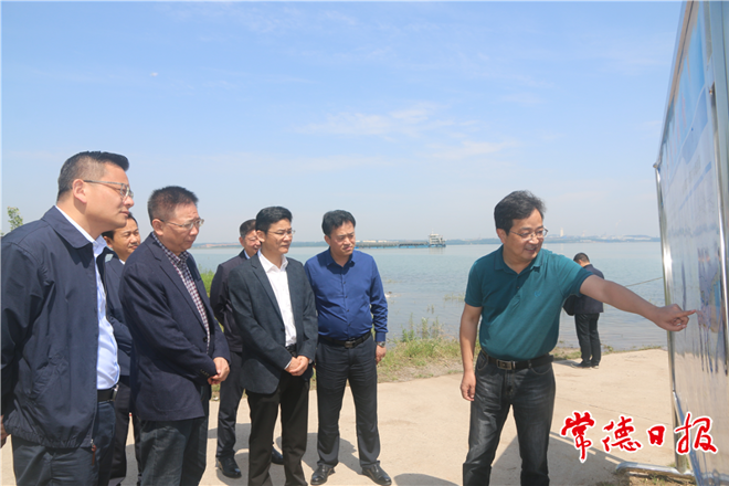 曹志強赴長江“三口”調(diào)研防汛工作：下好先手棋 打好主動仗確保安全度汛守護沅澧安瀾