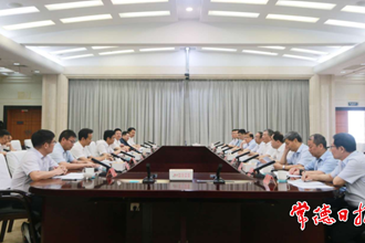 曹志強(qiáng)周振宇與陜煤集團(tuán)黨委書記楊照乾一行座談：開展務(wù)實(shí)合作 共謀發(fā)展實(shí)現(xiàn)共贏