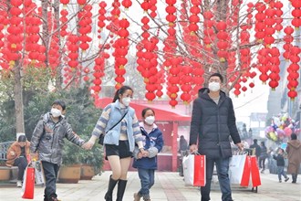 【社會(huì)】市城區(qū)盛裝打扮迎新春