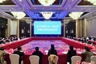 秦國(guó)文在參加常德代表團(tuán)集中審議時(shí)指出 充分發(fā)揮自身優(yōu)勢(shì) 努力樹(shù)立全省工作標(biāo)桿