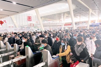 【社會】常德火車站迎來春運返程高峰