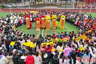 【攝影報道】校園舞獅慶元宵