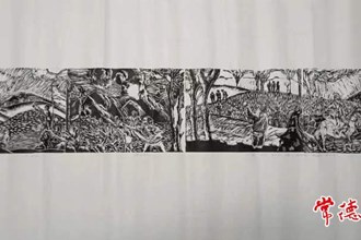 【文化】紅色故事+傳統(tǒng)技藝 鼎城區(qū)一中學(xué)6人獲國(guó)家級(jí)繪畫(huà)作品一等獎(jiǎng)