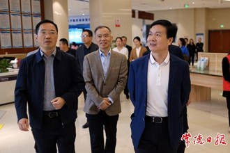 省人大常委會預(yù)算工委調(diào)研組來常調(diào)研