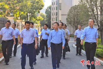 市領(lǐng)導(dǎo)赴常德市第一中學(xué)調(diào)研