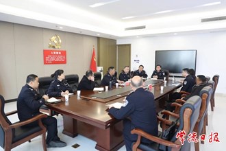 市領(lǐng)導(dǎo)到鼎城區(qū)接訪督訪并調(diào)研基層派出所工作