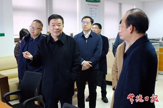 陳飛率調研組來常開展法治政府建設工作調研