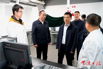 市領(lǐng)導(dǎo)調(diào)研水文工作