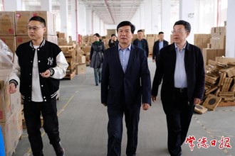 市領(lǐng)導(dǎo)率隊(duì)到常德經(jīng)開區(qū)開展 中小企業(yè)促進(jìn)“一法一辦法”執(zhí)法檢查