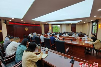 市政協(xié)召開洞庭湖生態(tài)經(jīng)濟區(qū)政協(xié)主席聯(lián)席會議第六次會議籌備工作調(diào)度會