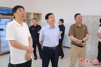 永州市人大常委會調(diào)研組來常調(diào)研