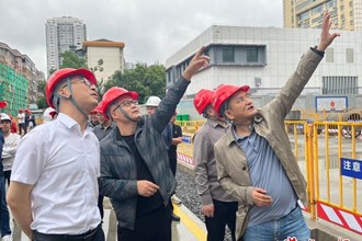 市領(lǐng)導(dǎo)調(diào)研督導(dǎo)住建領(lǐng)域重點項目建設(shè)工作