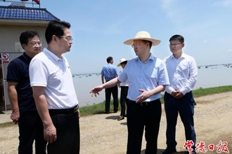 周振宇赴漢壽縣督導檢查防汛抗災工作