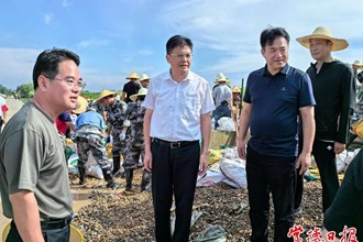 羅毅君督導(dǎo)檢查防汛抗災(zāi)工作時強(qiáng)調(diào)：始終繃緊思想之弦 堅決守住防汛安全底線