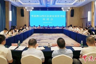粵港澳大灣區(qū)企業(yè)家來(lái)常德考察座談會(huì)舉行