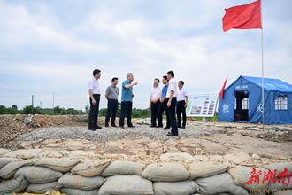 沈曉明赴常德檢查督導(dǎo)防汛工作